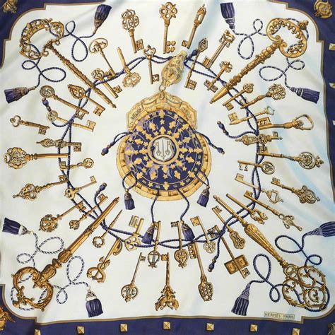 hermes pattern scarf